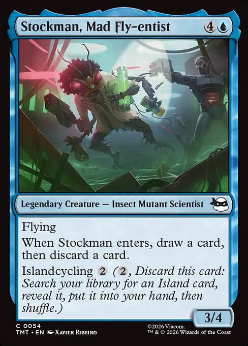 TMT, Stockman, Mad Fly-entist, Standard, 54, C, Near Mint, Normal, EN