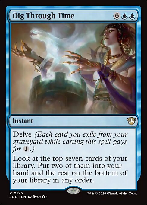 SOC, Dig Through Time, Standard, 195, R, Near Mint, Normal, EN