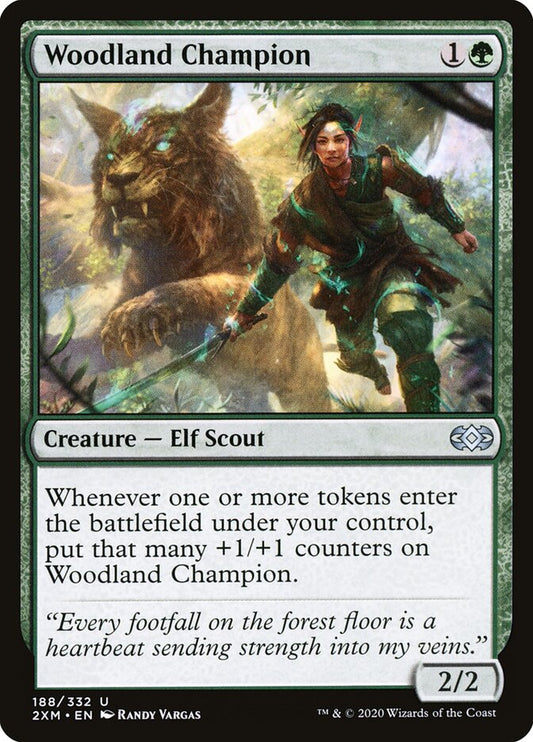 2XM, Woodland Champion, Standard, 188, U, Near Mint, Normal, EN