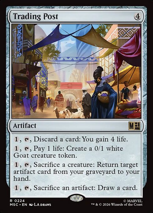 MSC, Trading Post, Standard, 224, R, Near Mint, Normal, EN