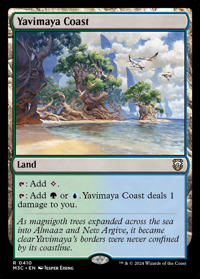 M3C, Yavimaya Coast, Standard, 410, R, Near Mint, Normal, EN