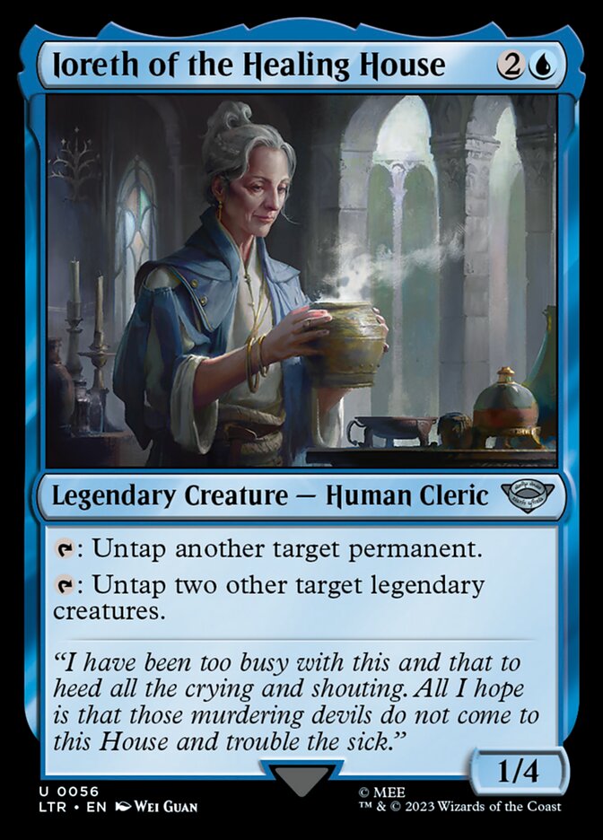LTR, Ioreth of the Healing House, Standard, 56, U, Near Mint, Normal, EN