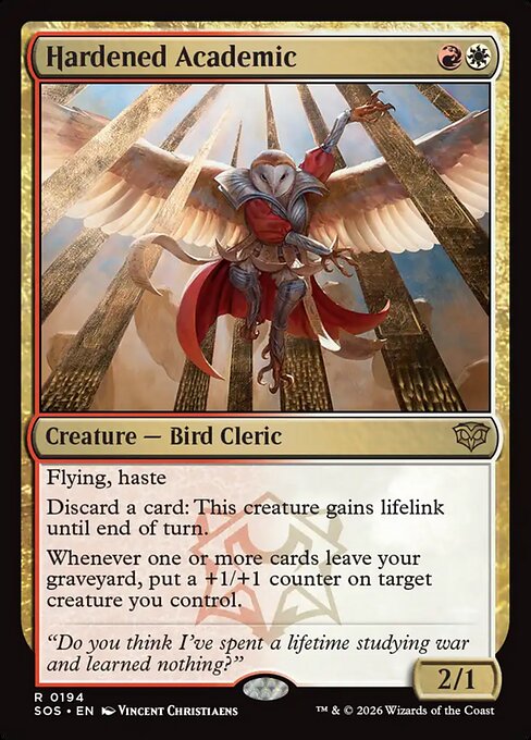 SOS, Hardened Academic, Standard, 194, R, Near Mint, Normal, EN