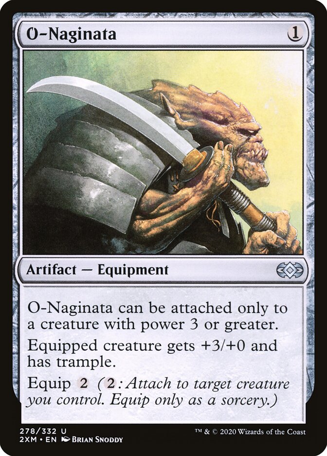 2XM, O-Naginata, Standard, 278, U, Near Mint, Normal, EN