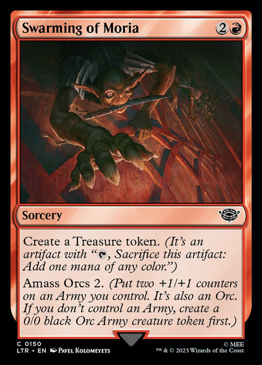 LTR, Swarming of Moria, Standard, 150, C, Near Mint, Normal, EN