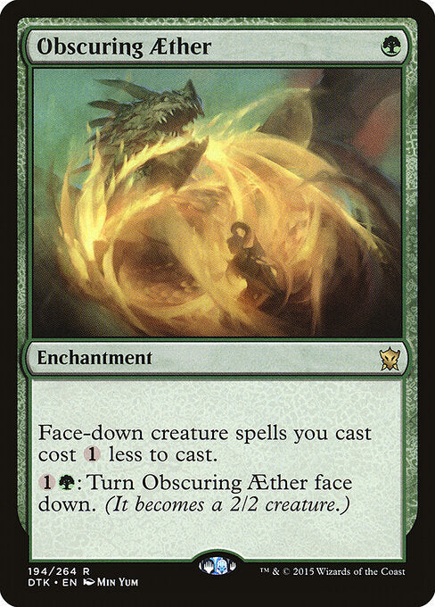 DTK, Obscuring Aether, Standard, 194, R, Near Mint, Normal, EN