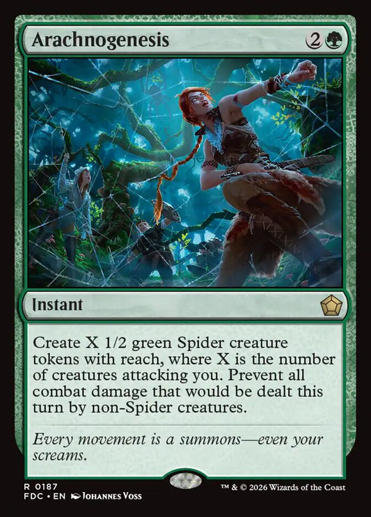 FDC, Arachnogenesis, Standard, 187, R, Near Mint, Normal, EN