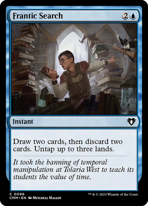 CMM, Frantic Search, Standard, 96, C, Near Mint, Normal, EN