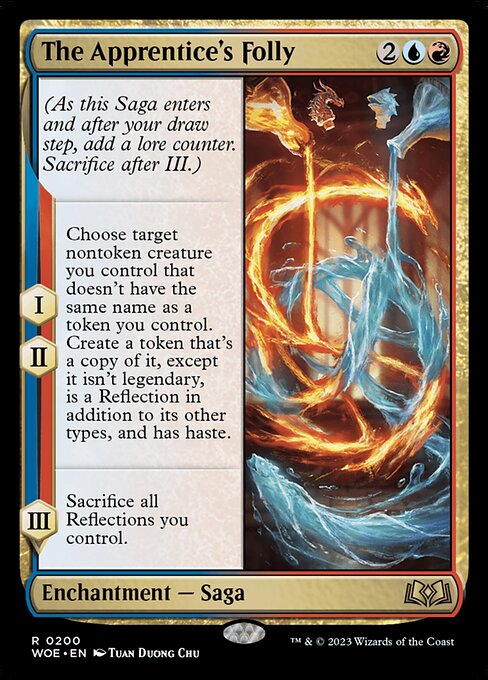 WOE, The Apprentice's Folly, Standard, 200, R, Near Mint, Normal, EN