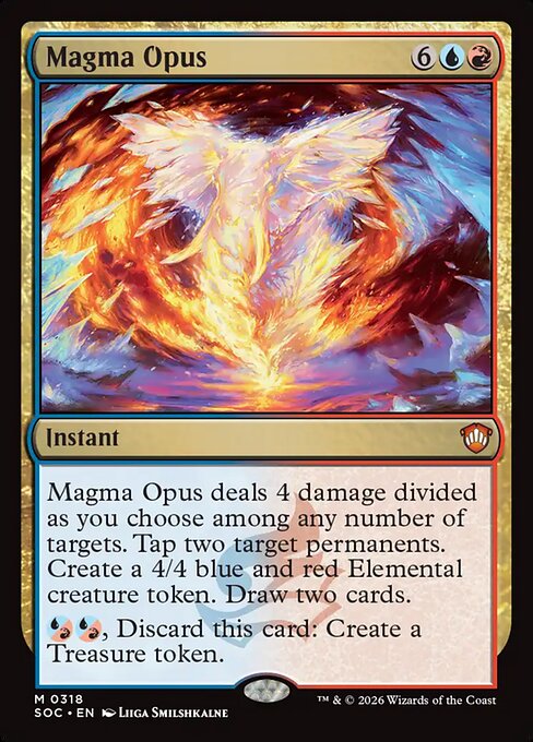 SOC, Magma Opus, Standard, 318, M, Near Mint, Normal, EN