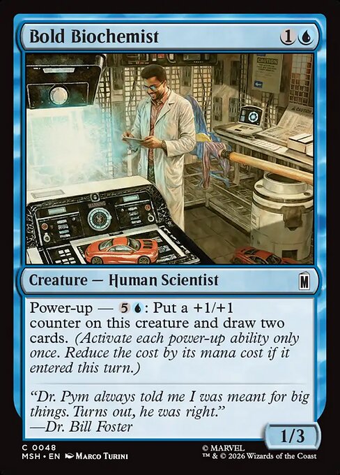 MSH, Bold Biochemist, Standard, 48, C, Near Mint, (Foil), EN