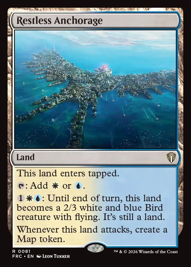 FRC, Restless Anchorage, Standard, 81, R, Near Mint, Normal, EN