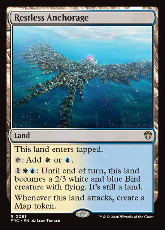 FRC, Restless Anchorage, Standard, 81, R, Near Mint, Normal, EN