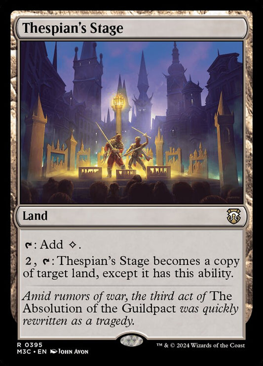 M3C, Thespian's Stage, Standard, 395, R, Near Mint, Normal, EN