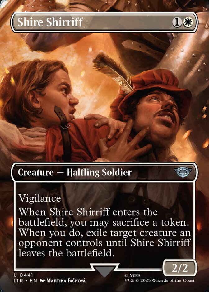 LTR, Shire Shirriff, (Borderless), 441, U, Near Mint, Normal, EN