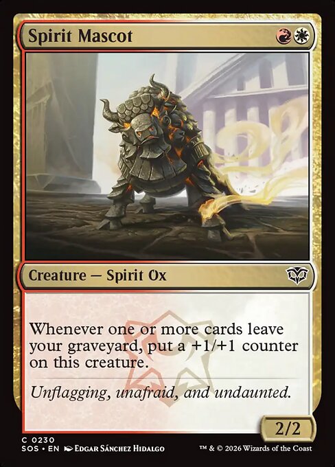 SOS, Spirit Mascot, Standard, 230, C, Near Mint, Normal, EN