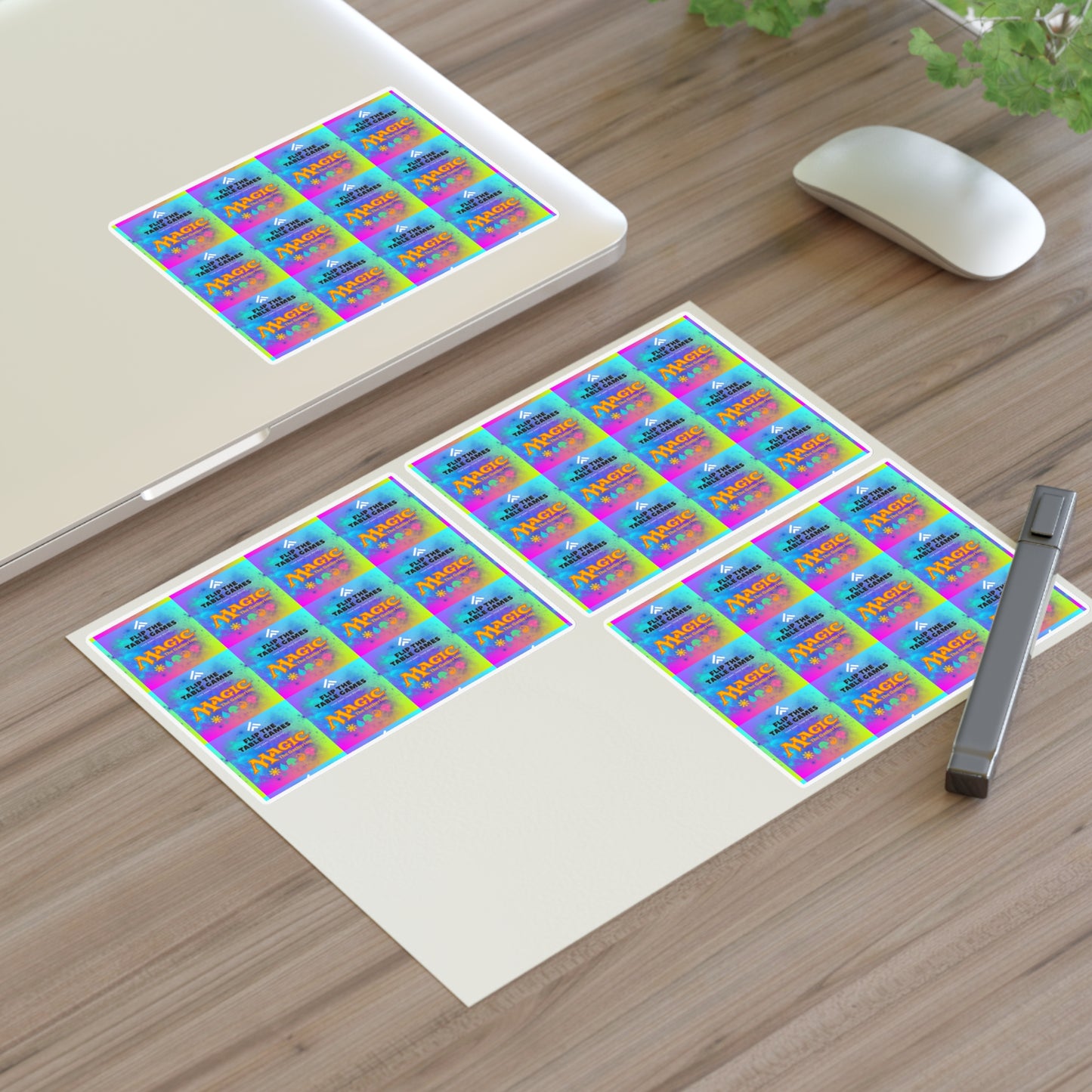 Vibrant Magic Sticker Sheets