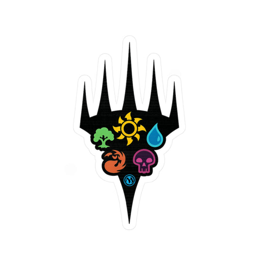 Colorful Fantasy-Themed Kiss-Cut Vinyl Decals for Gamers, Custom Stickers for Laptops, Water Bottles, Car Decoration, Wall Art, Gift Ideas