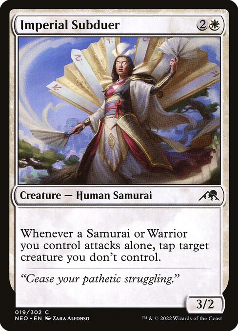 NEO, Imperial Subduer, Standard, 19, C, Near Mint, Normal, EN