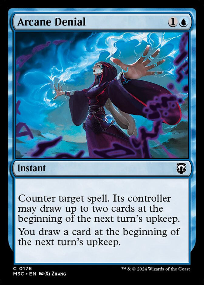 M3C, Arcane Denial, Standard, 176, C, Near Mint, Normal, EN