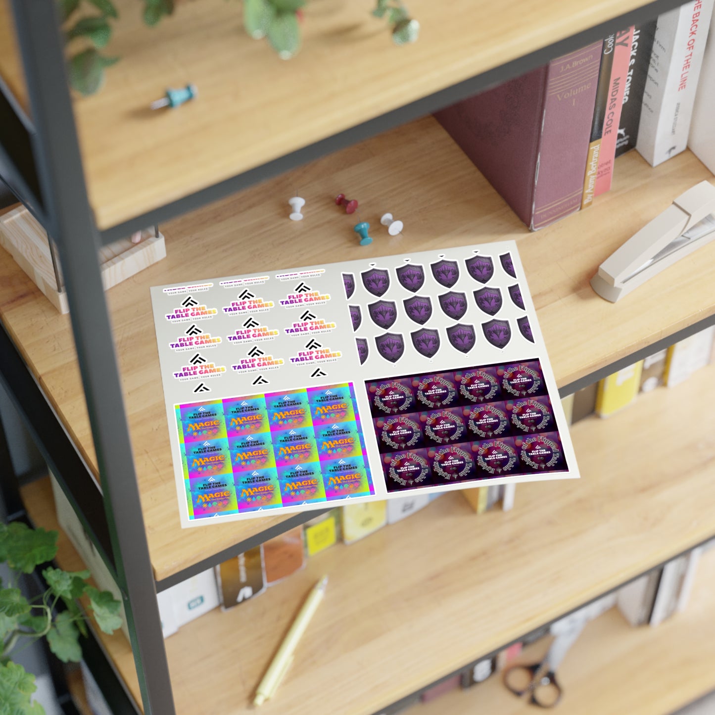 Whimsical Nature-Themed Sticker Sheets for Journals & Decor