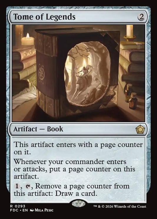 FDC, Tome of Legends, Standard, 293, R, Near Mint, Normal, EN