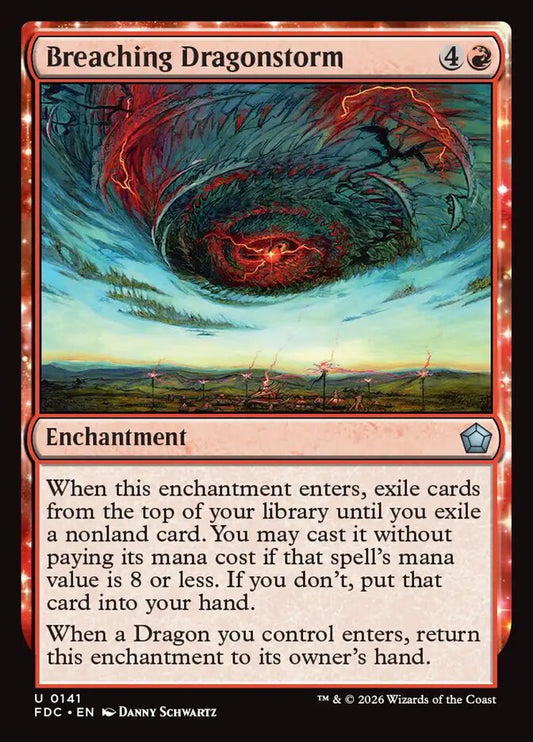 FDC, Breaching Dragonstorm, Standard, 141, U, Near Mint, Normal, EN