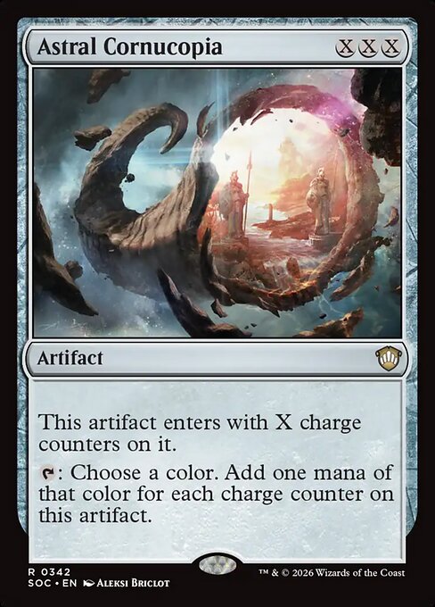 SOC, Astral Cornucopia, Standard, 342, R, Near Mint, Normal, EN