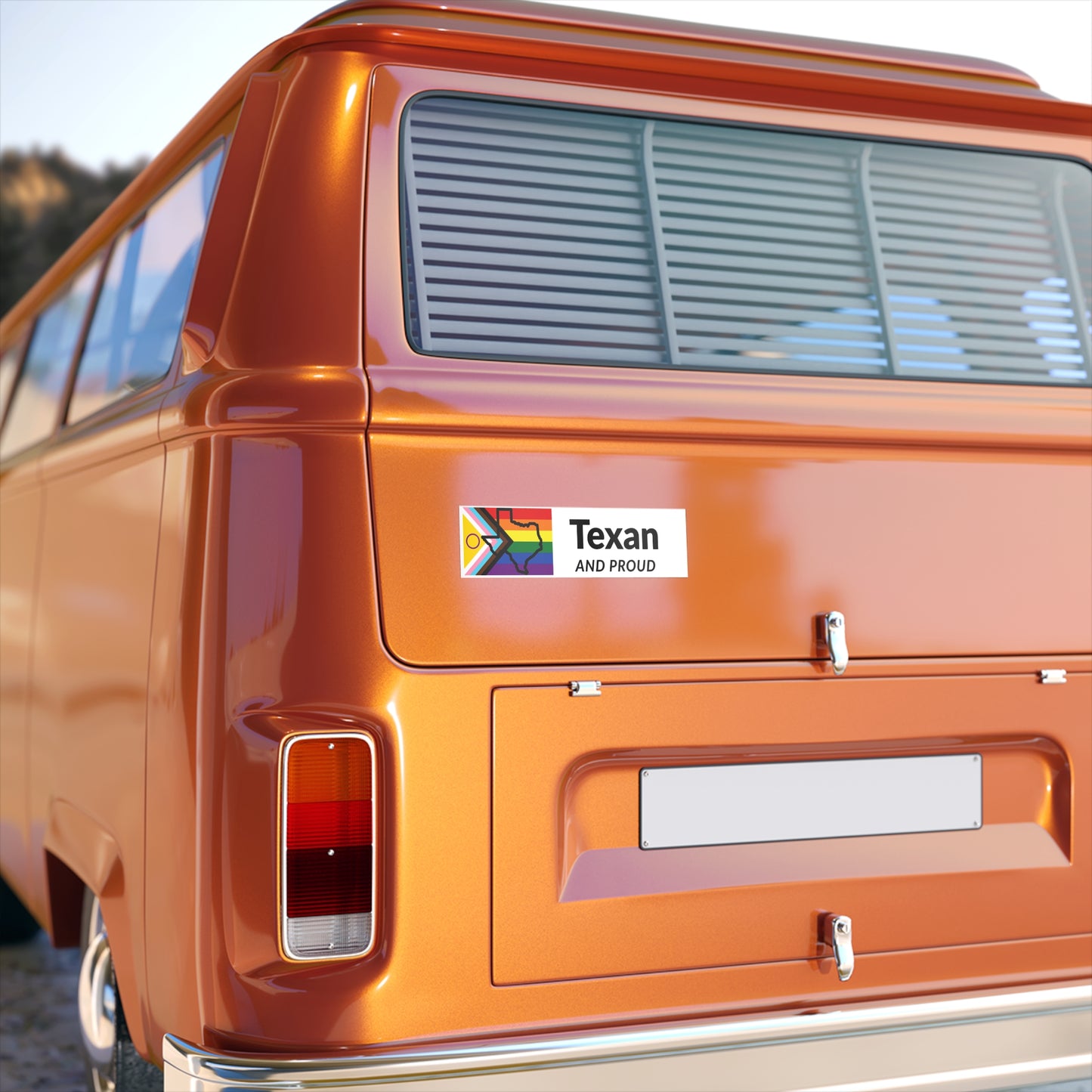 Texas Pride Bumper Sticker LGBTQ+
