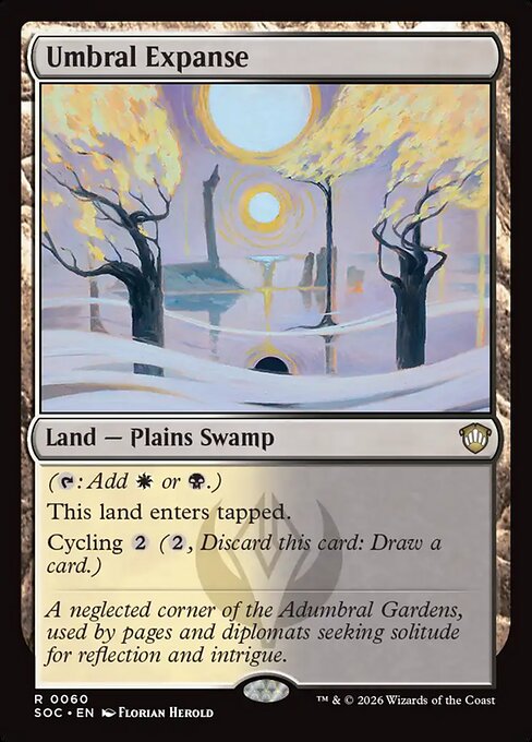 SOC, Umbral Expanse, Standard, 60, R, Near Mint, Normal, EN