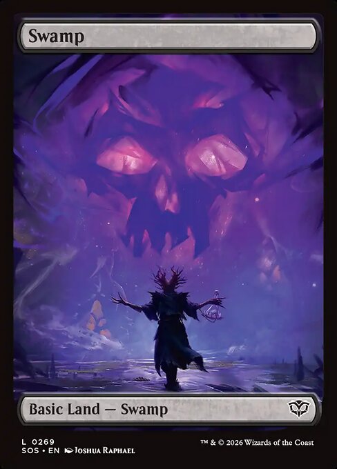 SOS, Swamp, (Full Art), 269, C, Near Mint, Normal, EN