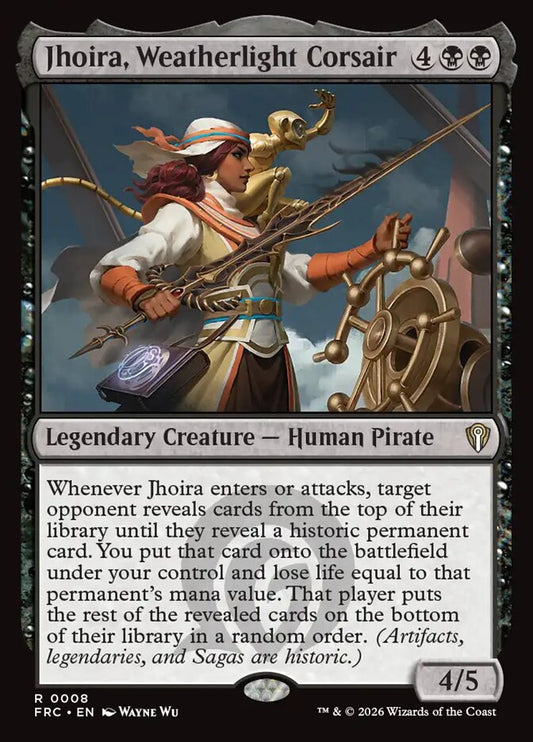FRC, Jhoira, Weatherlight Corsair, Standard, 8, R, Near Mint, Normal, EN