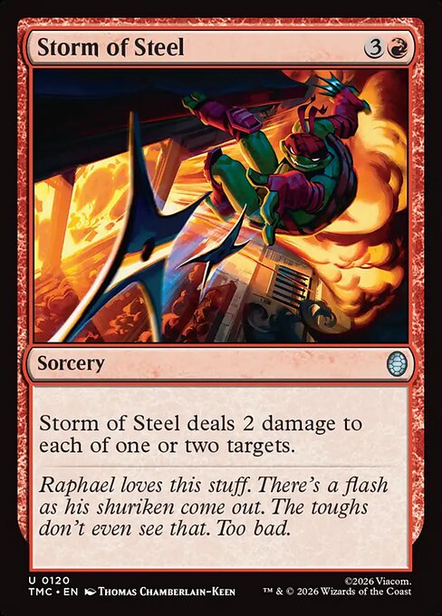 TMC, Storm of Steel, Standard, 120, U, Near Mint, (Normal), EN