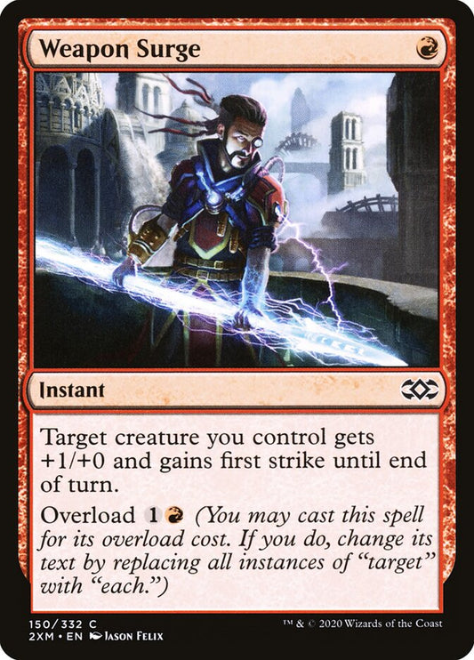 2XM, Weapon Surge, Standard, 150, C, Near Mint, (Foil), EN