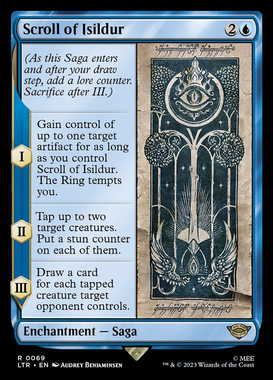 LTR, Scroll of Isildur, Standard, 69, R, Near Mint, (Foil), EN