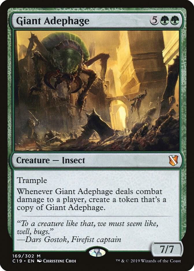 C19, Giant Adephage, Standard, 169, M, Near Mint, Normal, EN