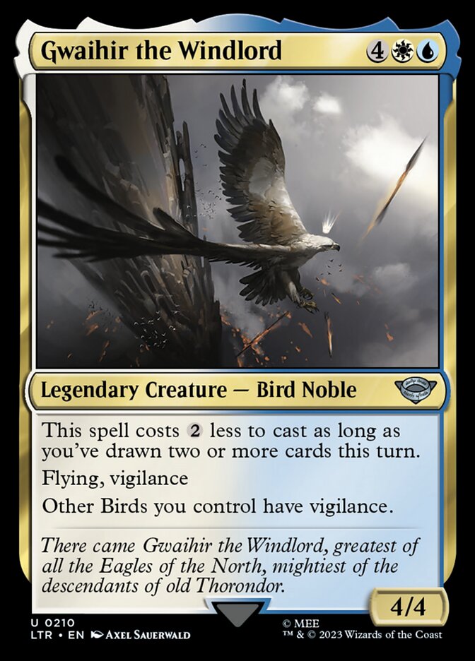 LTR, Gwaihir the Windlord, Standard, 210, U, Near Mint, Normal, EN