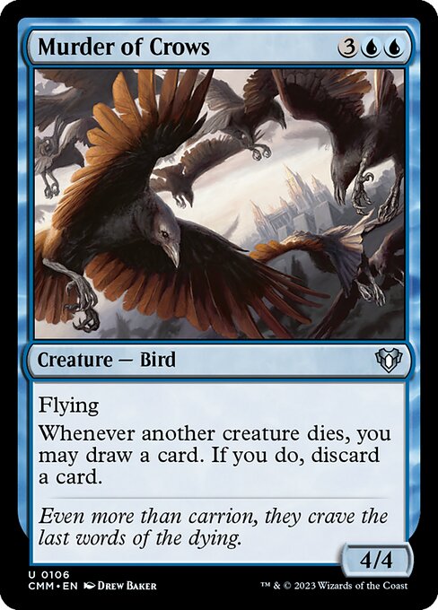 CMM, Murder of Crows, Standard, 106, U, Near Mint, Normal, EN
