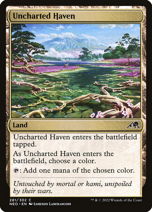 NEO, Uncharted Haven, Standard, 281, C, Near Mint, Normal, EN