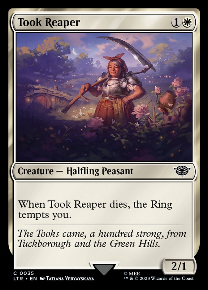 LTR, Took Reaper, Standard, 35, C, Near Mint, Normal, EN