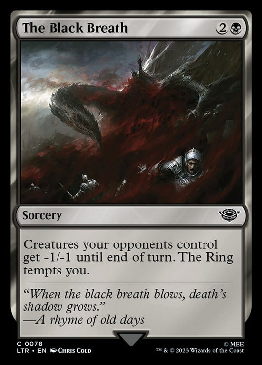 LTR, The Black Breath, Standard, 78, C, Near Mint, Normal, EN