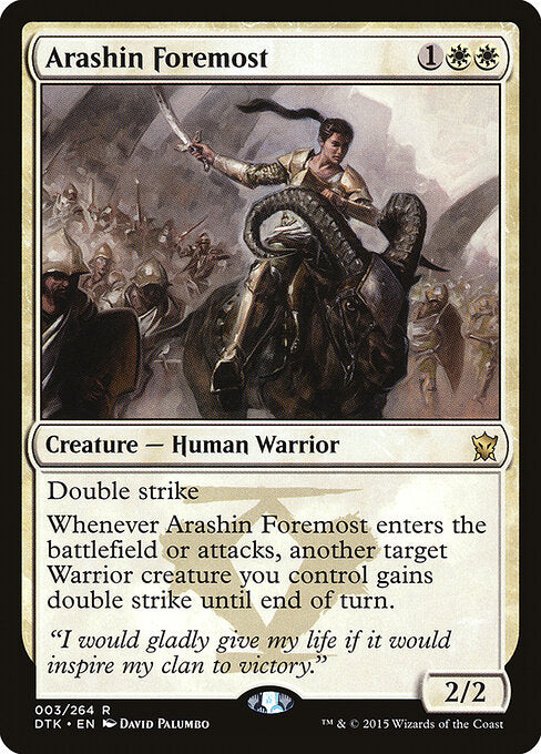 DTK, Arashin Foremost, Standard, 3, R, Near Mint, Normal, EN