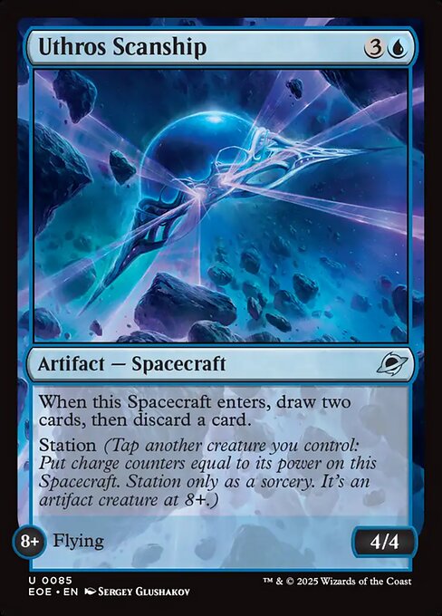EOE, Uthros Scanship, Standard, 85, U, Near Mint, Normal, EN
