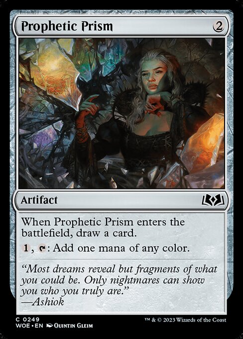 WOE, Prophetic Prism, Standard, 249, C, Near Mint, Normal, EN
