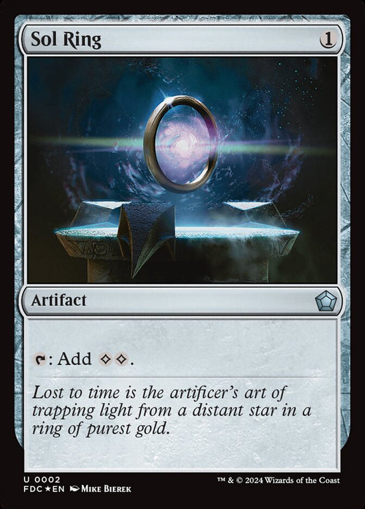 FDC, Sol Ring, Standard, 286, U, Near Mint, Normal, EN