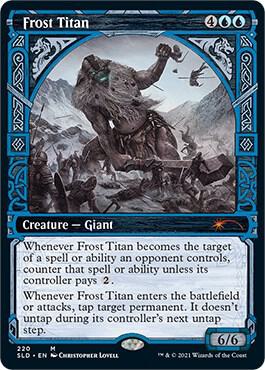 SLD, Frost Titan, (Showcase), 220, M, Near Mint, Normal, EN