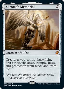TSR, Akroma's Memorial, Standard, 262, M, Near Mint, Normal, EN