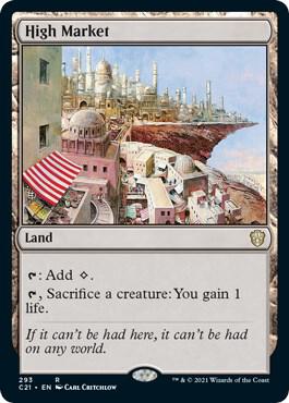 C21, High Market, Standard, 293, R, Near Mint, Lightly Played, EN