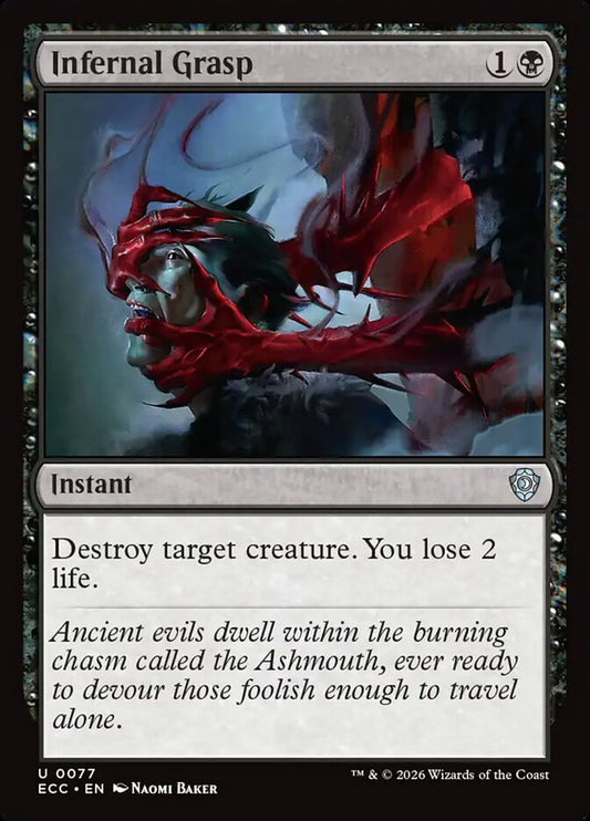 ECC, Infernal Grasp, Standard, 77, U, Near Mint, Normal, EN