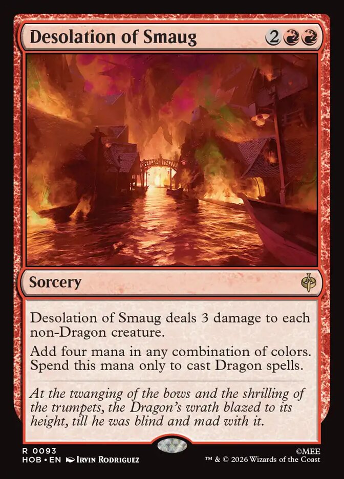 HOB, Desolation of Smaug, Standard, 93, R, Near Mint, Normal, EN
